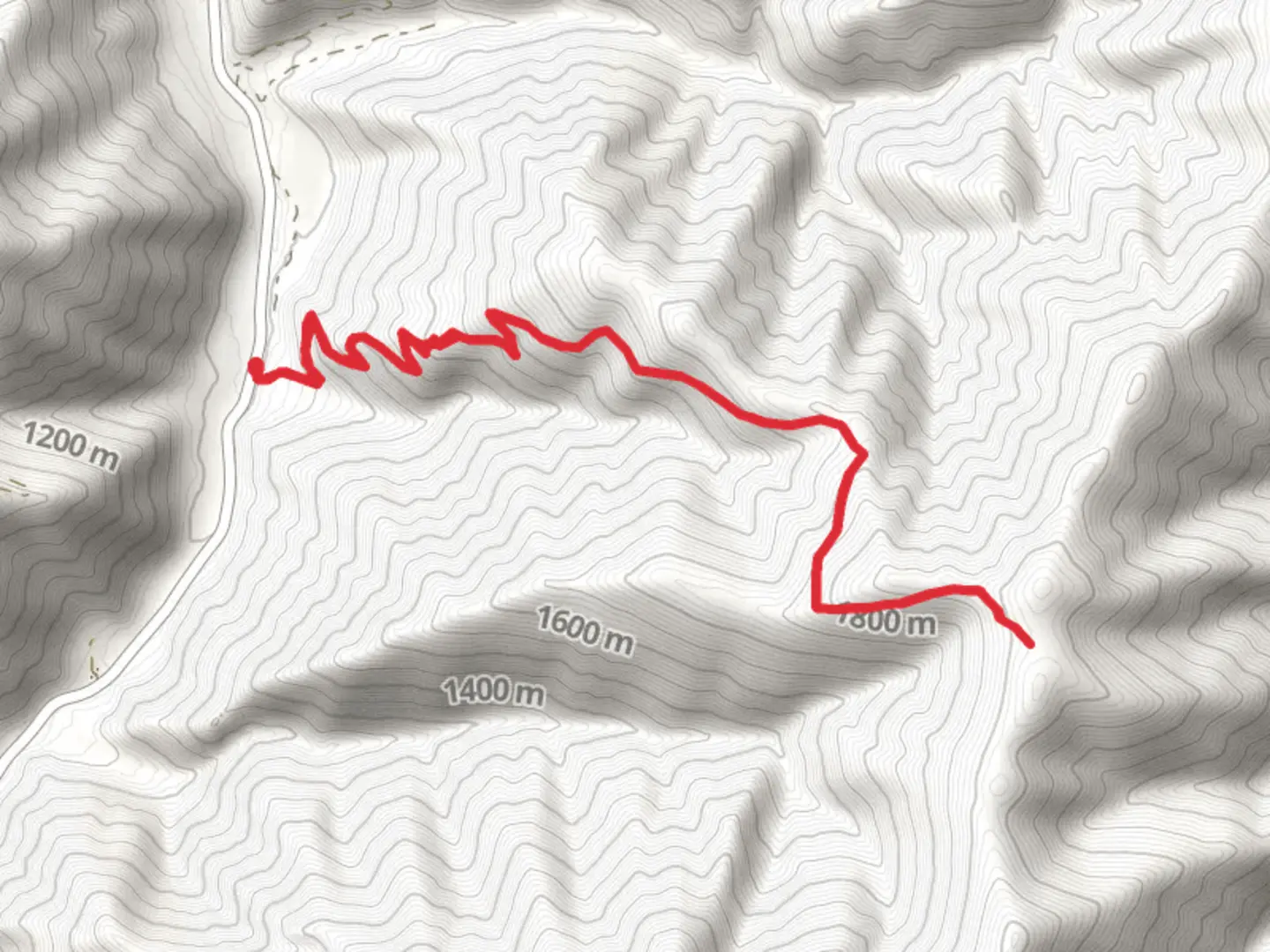 An image depicting the trail Petty Pasture Trail and its surrounding area.