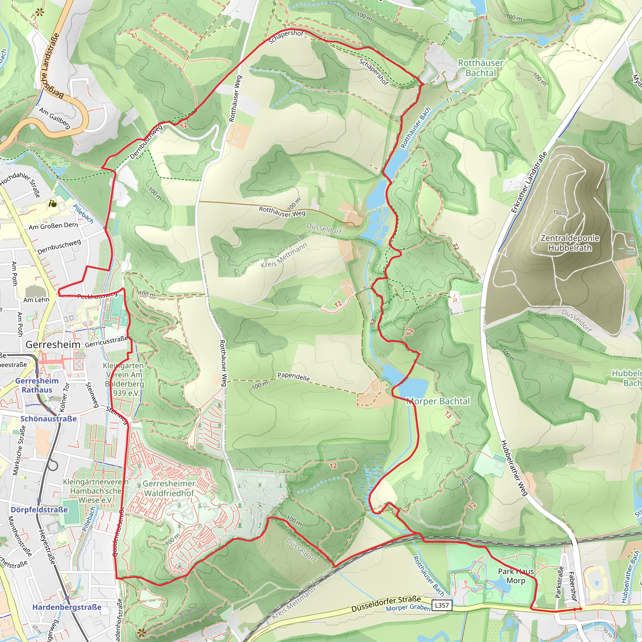 Düsseldorfer Weg mobile static map