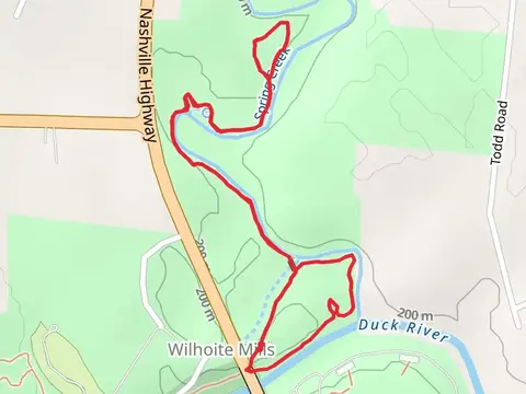 Wilhoite Mill and Spring Creek Loop Trail