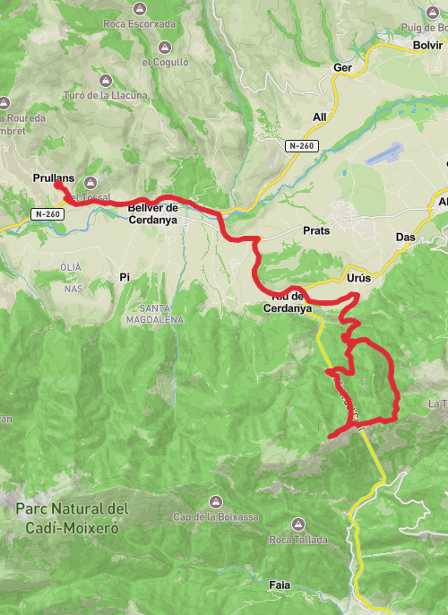 Penyes Altes mobile static map