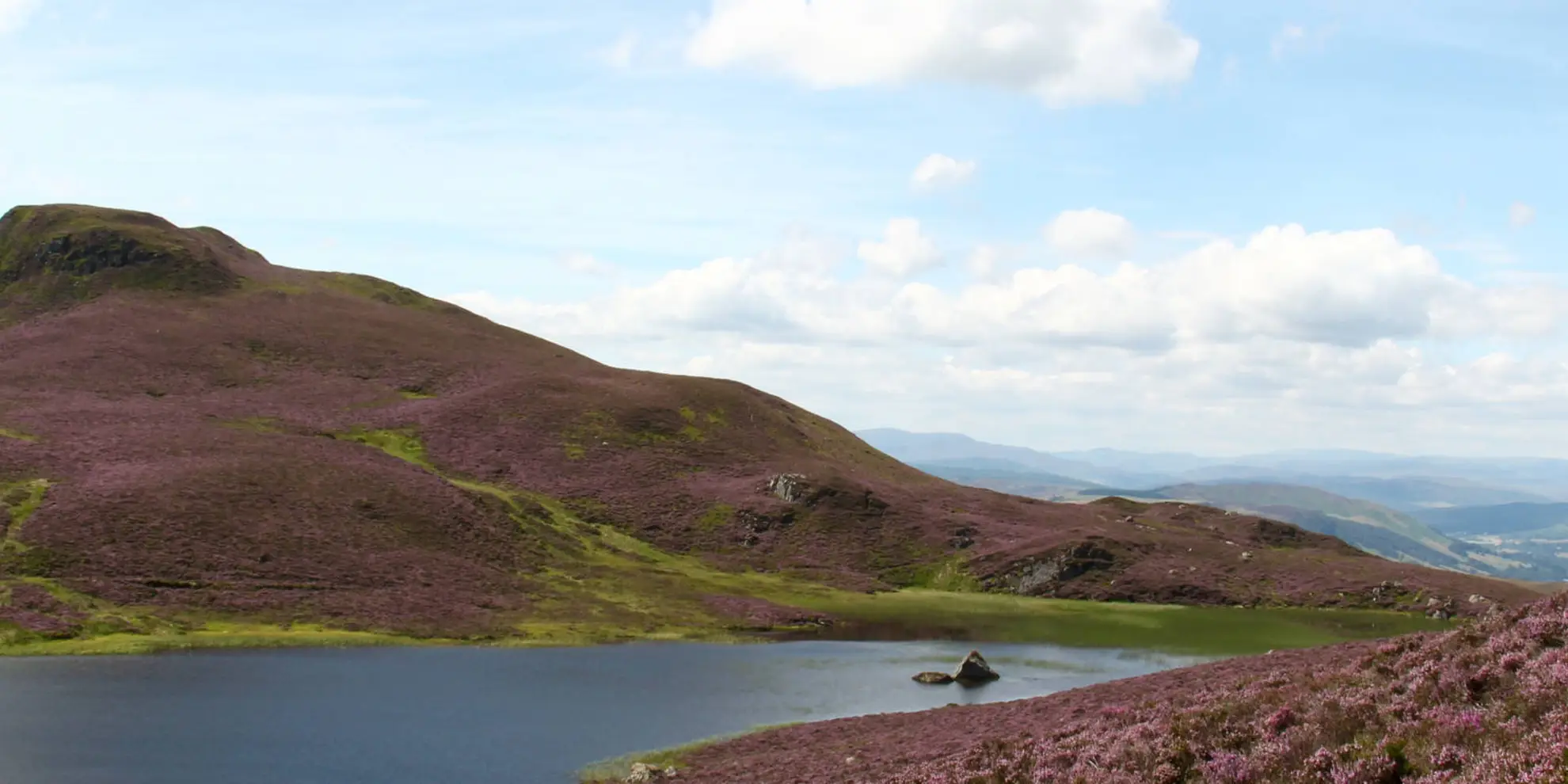 An image depicting the trail Ben Vrackie and Meall an Daimh from Pitlochry and its surrounding area.