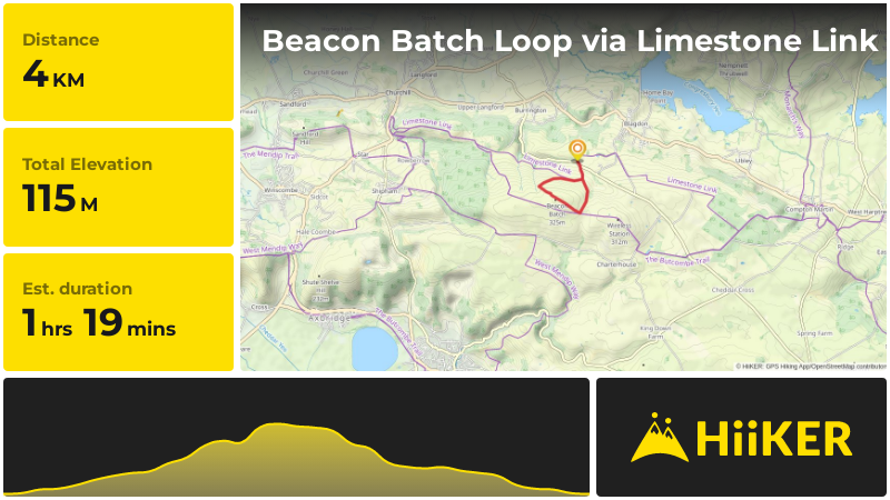 Beacon Batch Loop via Limestone Link | North Somerset | England