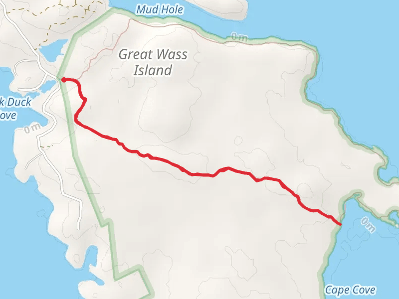 Little Cape Point Trail Out and Back