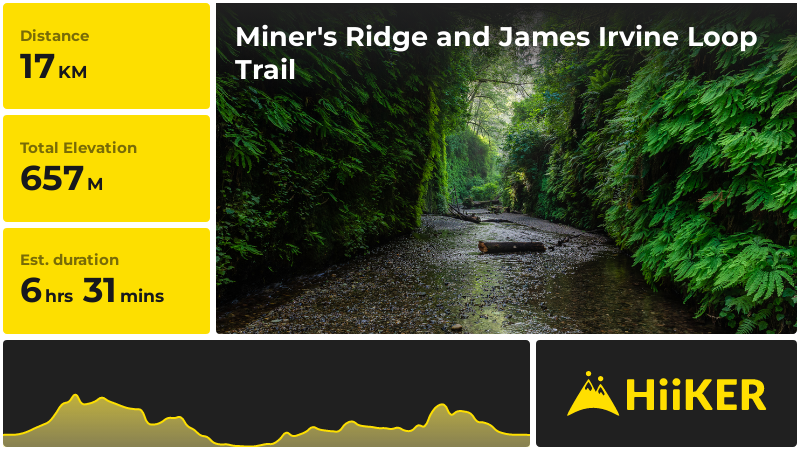Miner's Ridge and James Irvine Loop Trail | Humboldt County | Californ