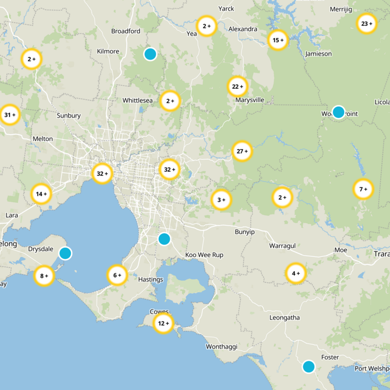 Cardinia Static Map