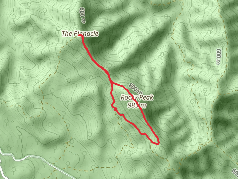 Rocky Peak and The Pinnacle Trail