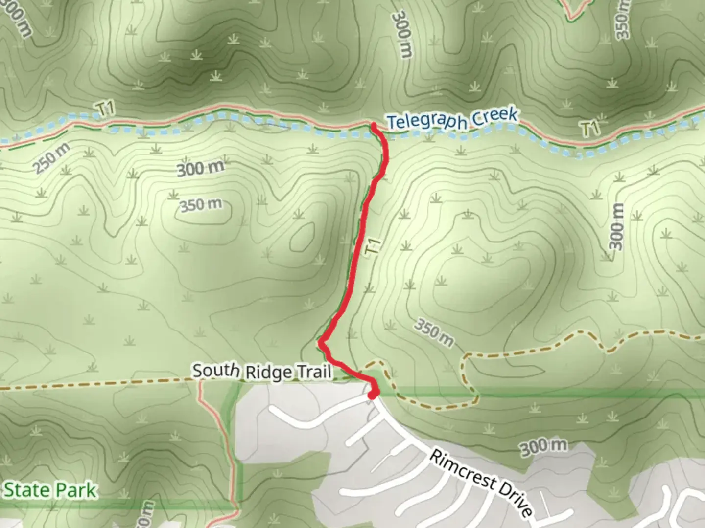 An image depicting the trail Easy Street Trail and its surrounding area.