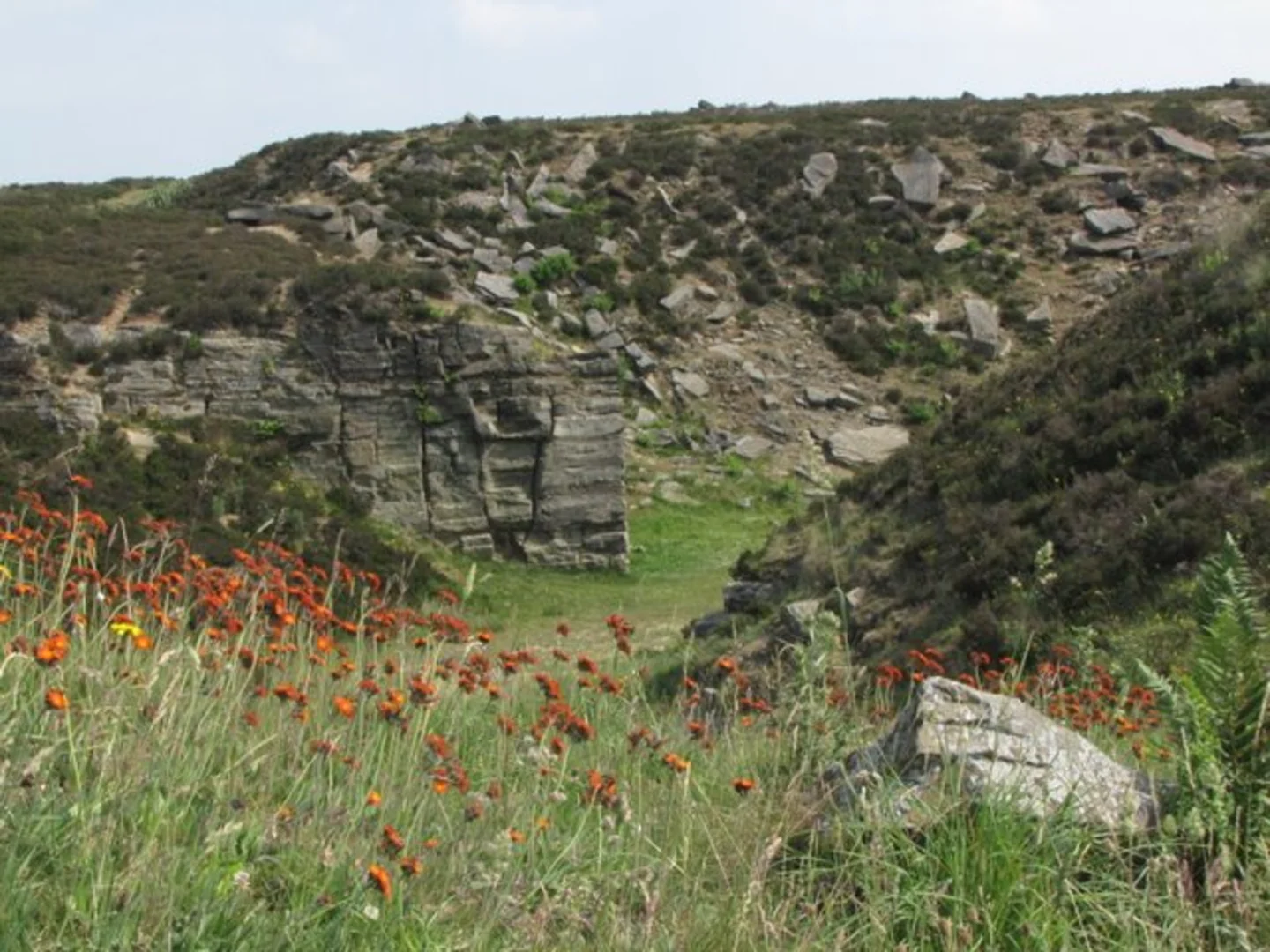An image depicting the trail Penistone Hill Loop - Penistone Hill Country Park and its surrounding area.