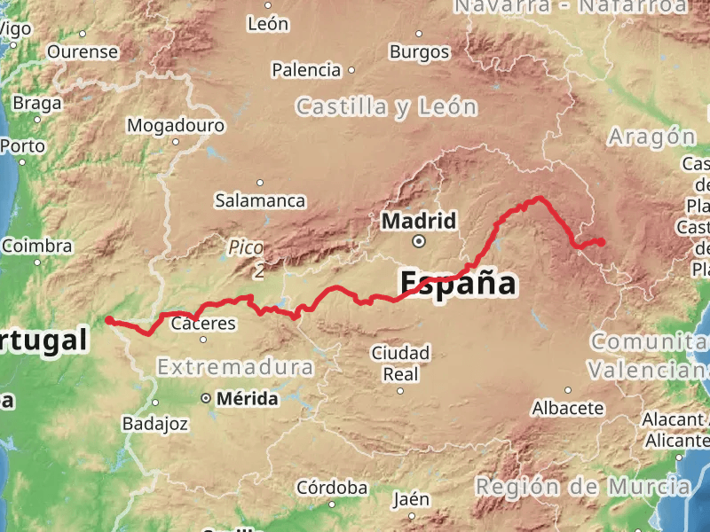 GR 113 Camino Natural del Tajo