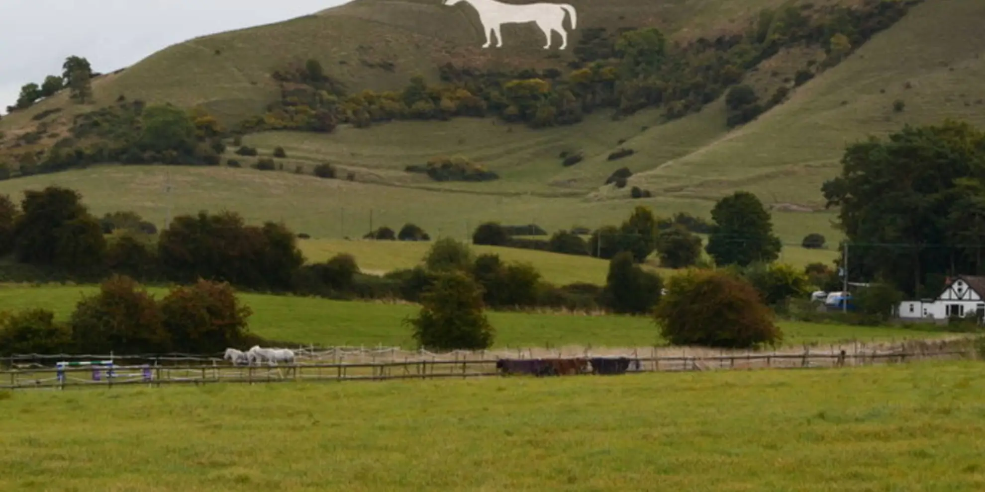 An image depicting the trail Westbury Circular Ride and its surrounding area.