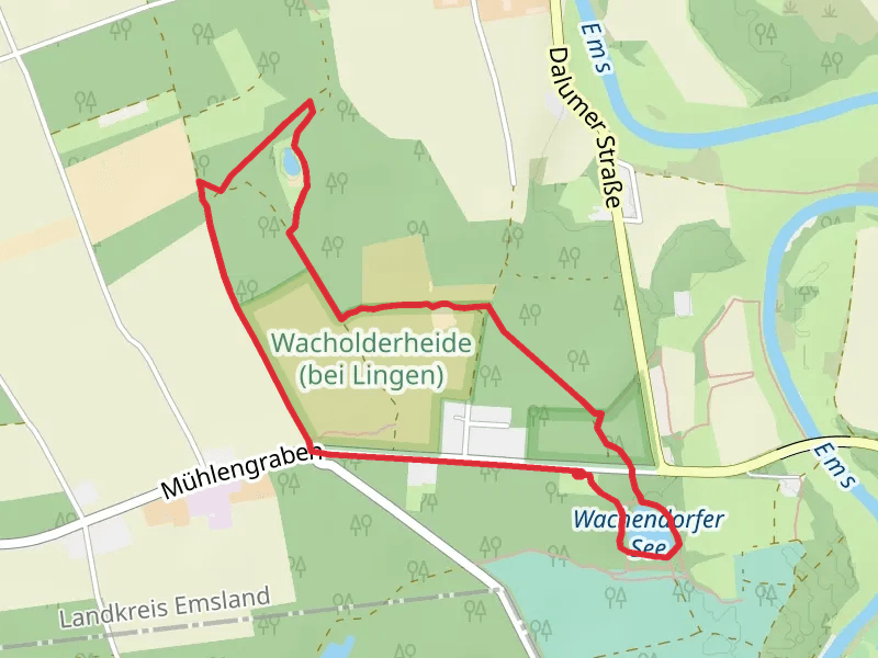 Wachendorfer See via Emsweg