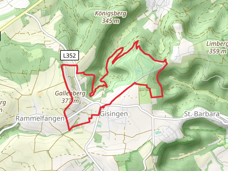 Gallenberg, Husterheck and Hasen Loop