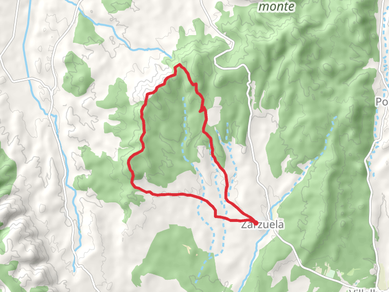 San Cristobal Hill Route PR CU 34