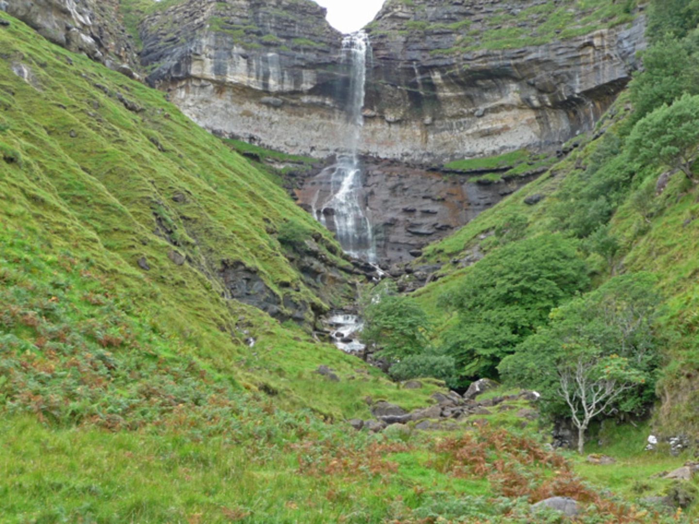 An image depicting the trail Bearreraig Bay Walk and its surrounding area.