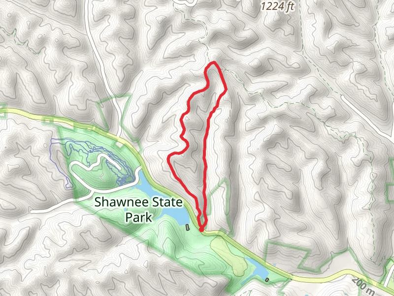 Shawnee Day Hike Trail Loop