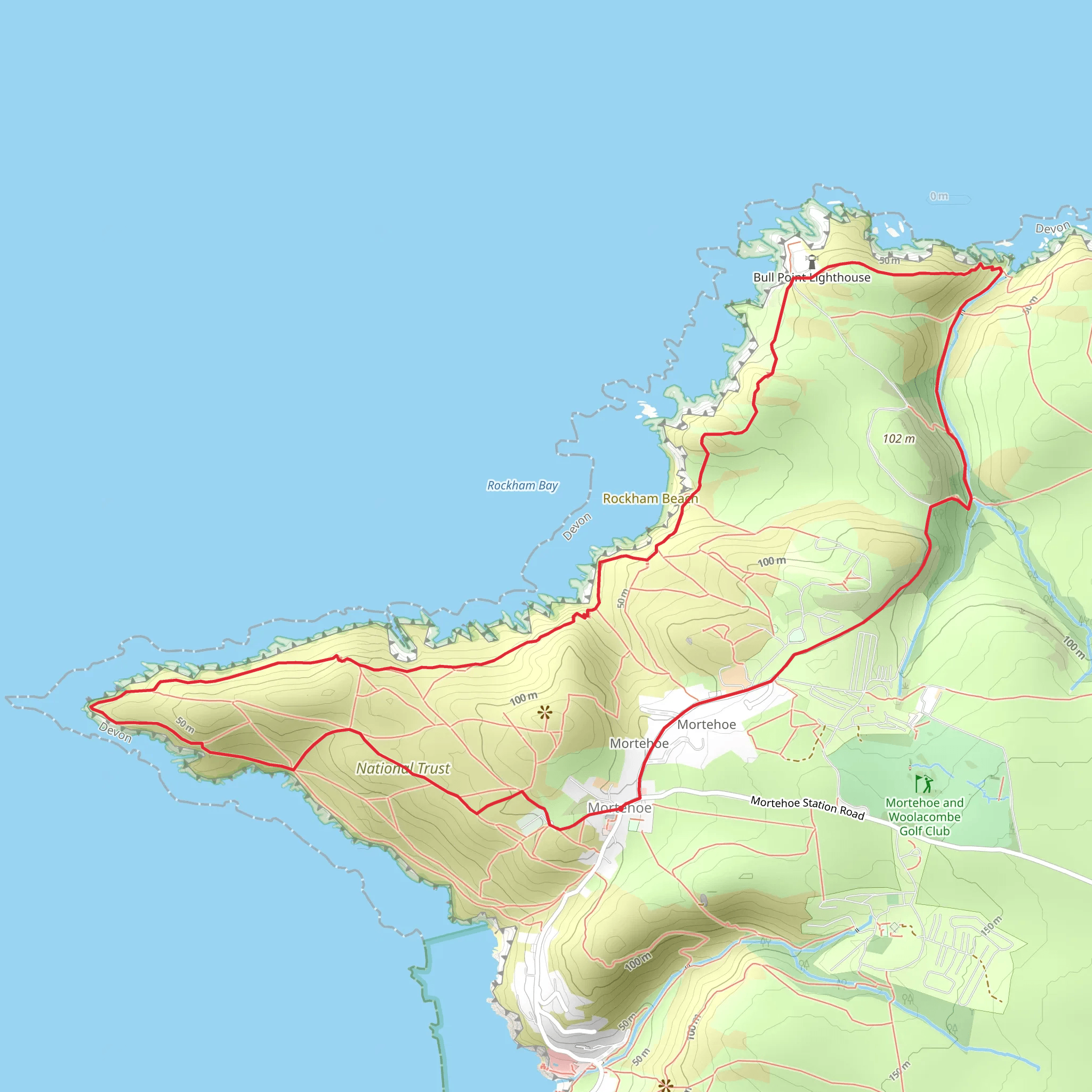 Morte Point and Bull Point Walk | Devon | England