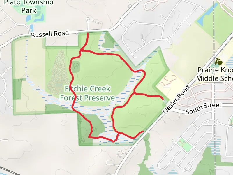 Fitchie Creek Forest Preserve Loop