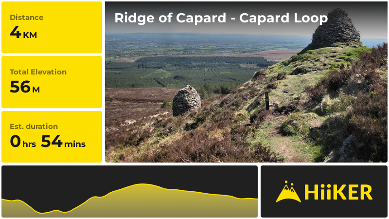 Ridge of Capard - Capard Loop | County Laois | Ireland