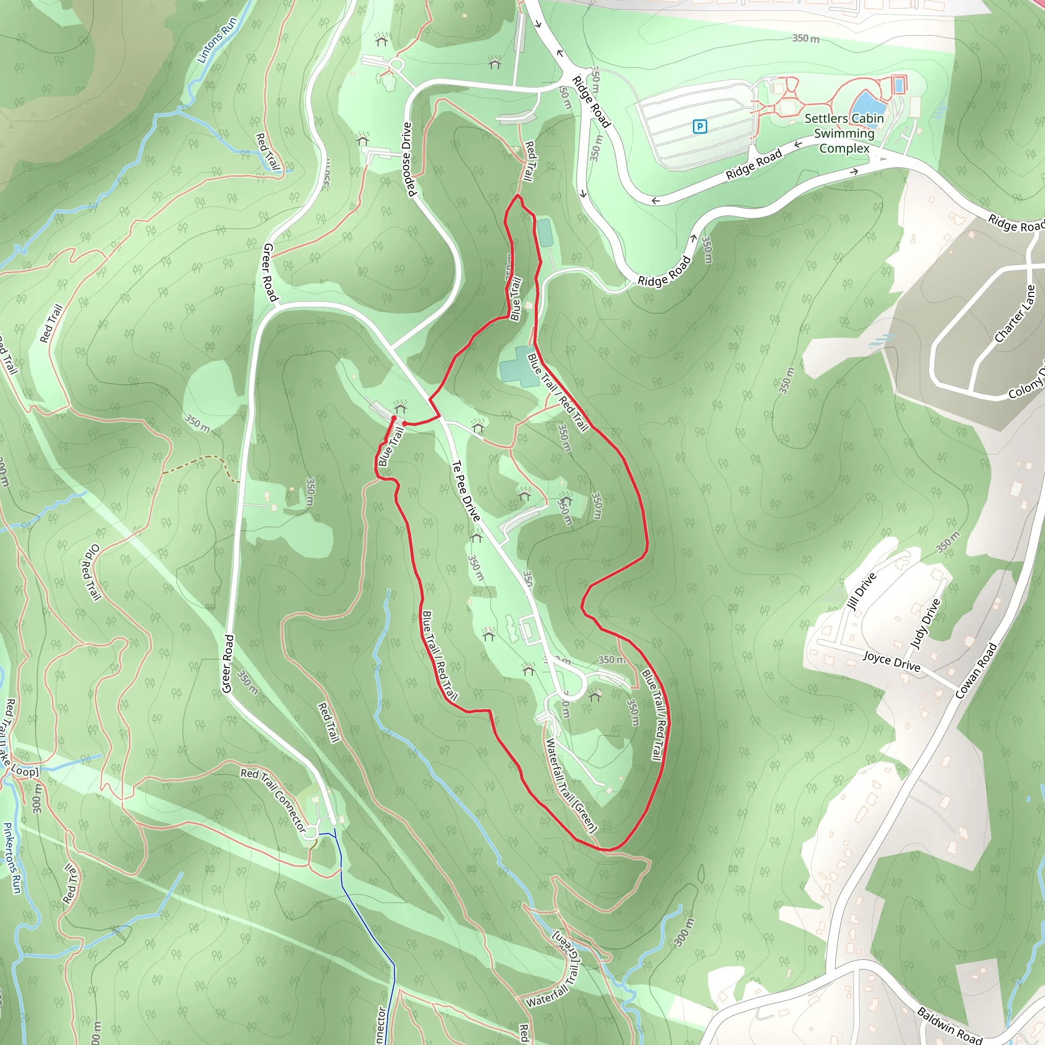 Oil Well Loop mobile static map