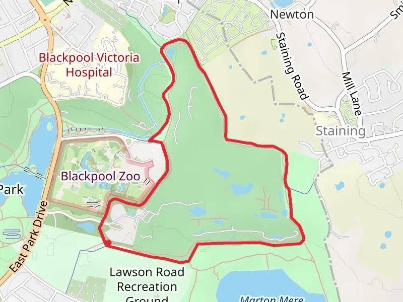 Lawson Road Recreation Ground and Heron's Reach Loop