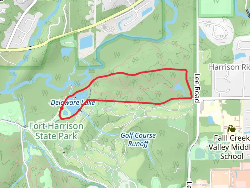 Delaware Lake and Duck Pond Loop