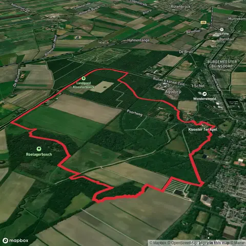 Ter Apel and Vossenberg via Westerwoldepad