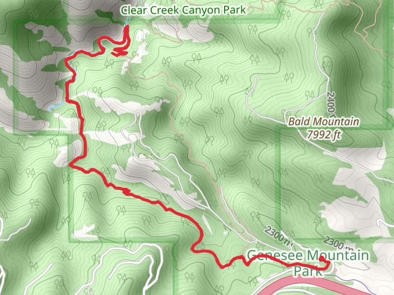 Chavez and Beaver Brook Trail