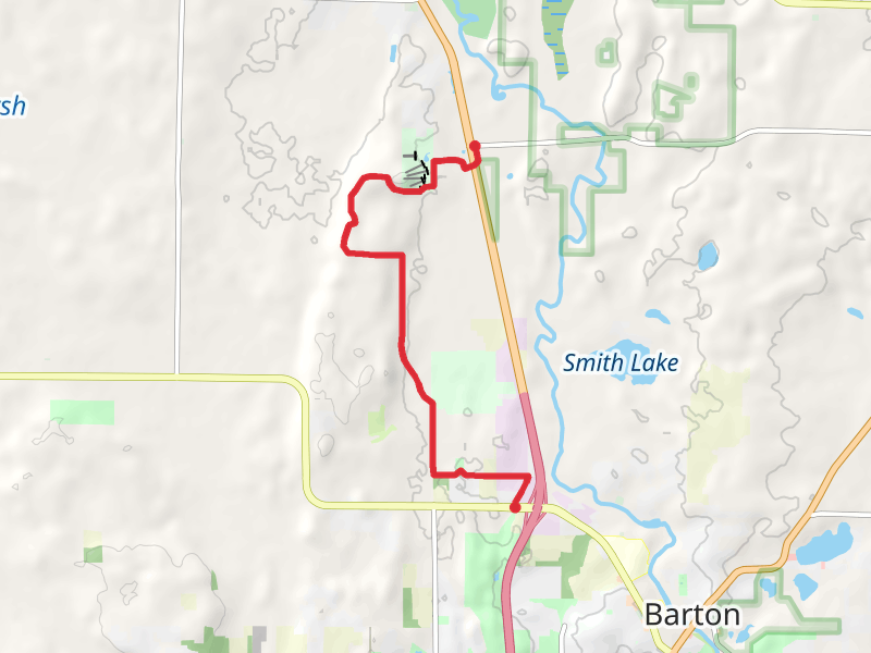 Ice Age Trail - County Road H