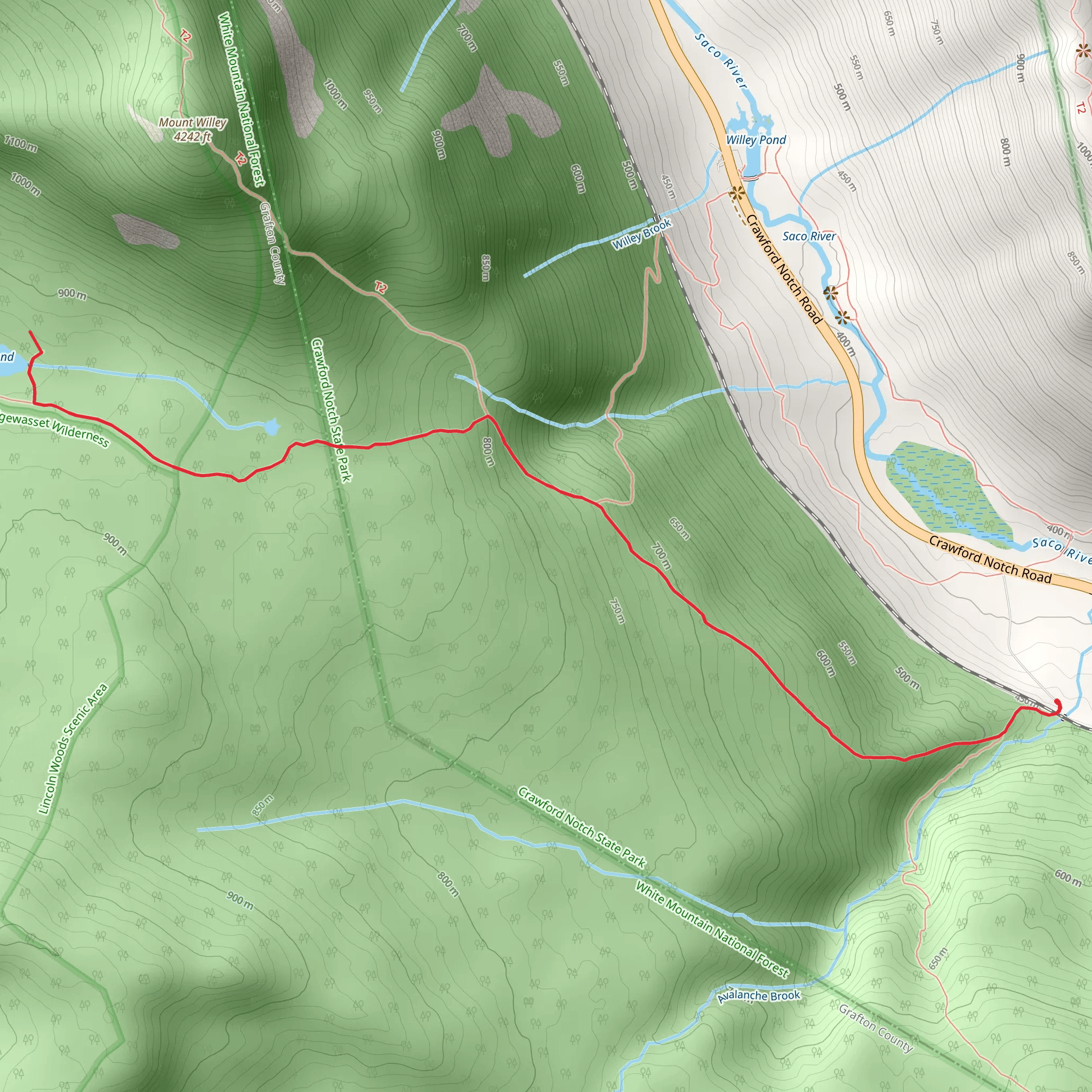 Ethan Pond mobile static map