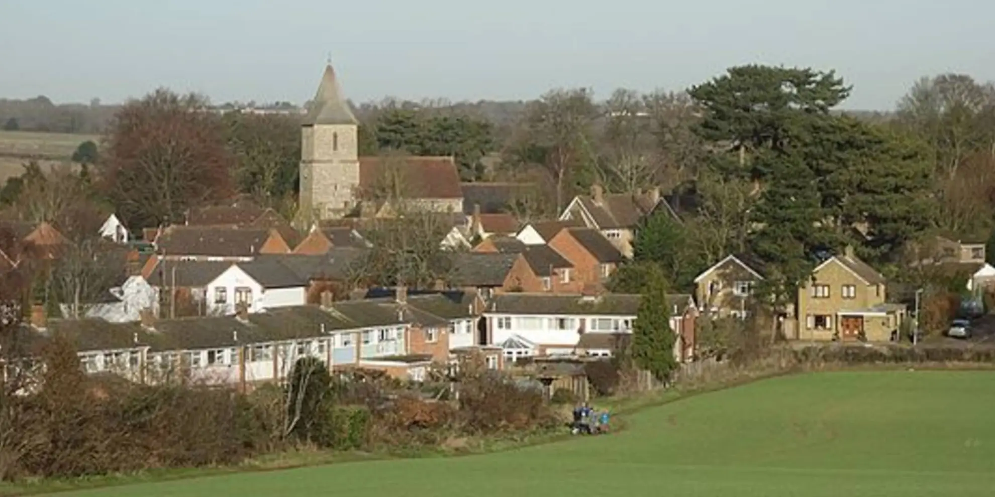 An image depicting the trail Sandridge via Coleman Green to Brocket Hall Circular and its surrounding area.