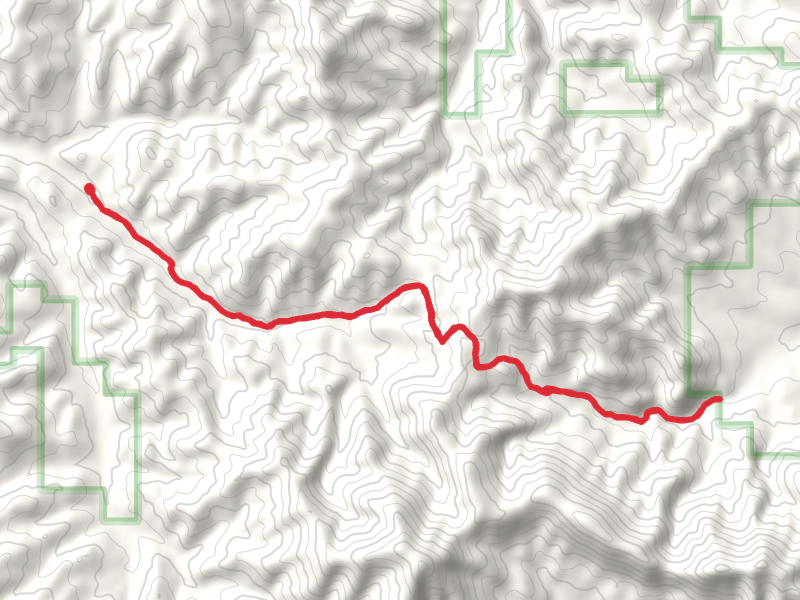 North Fork Highwood Creek Trail