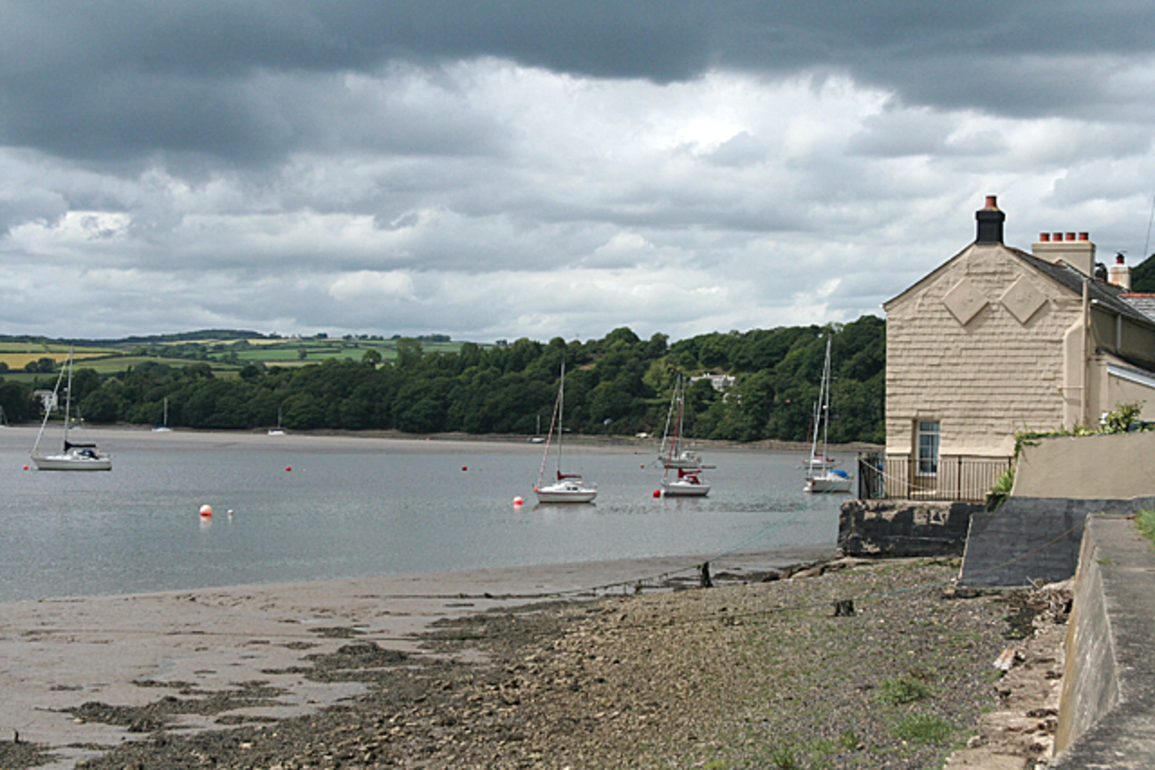 An image depicting the trail Whitsam and Weir Quay Loop and its surrounding area.