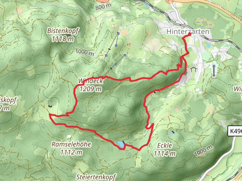 Mathisleweiher via Geniesserpfad Saebelthomaweg