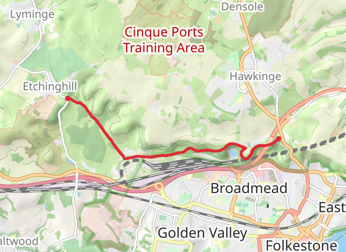 Blackberry Walk mobile static map
