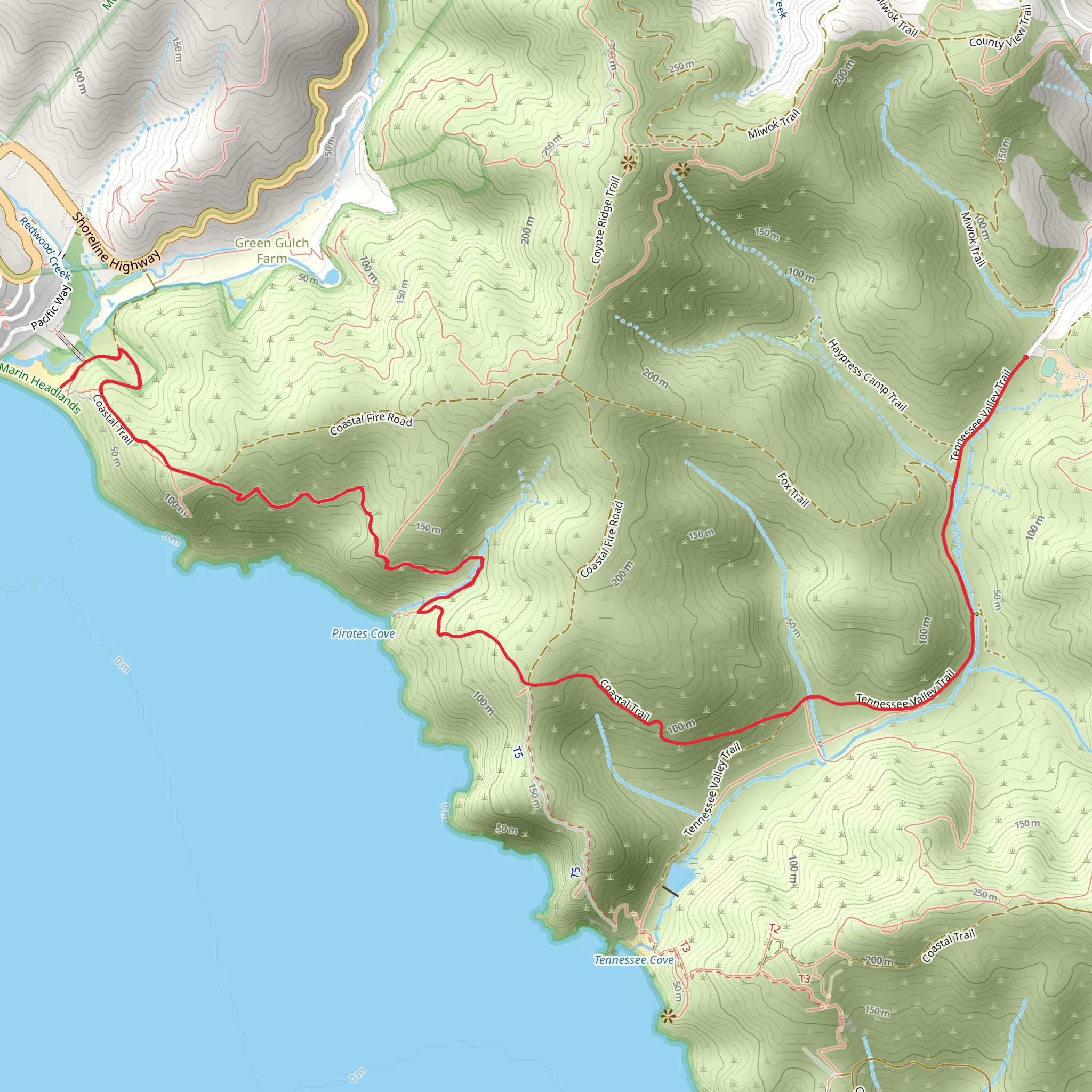 Riding arena mobile static map