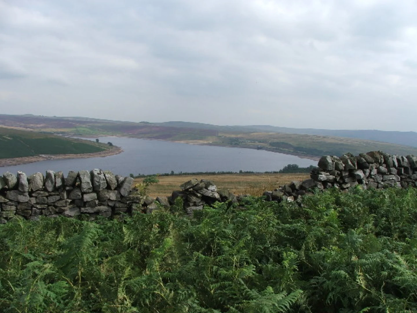 An image depicting the trail Grimwith Reservoir Loop and its surrounding area.