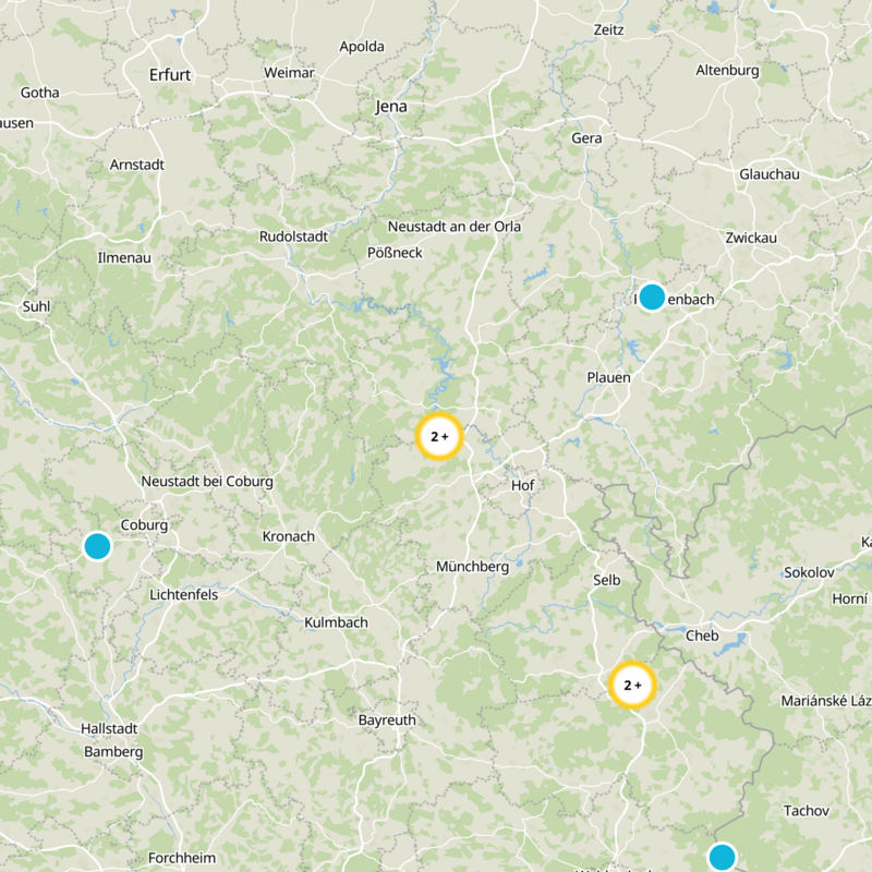 Saale-Orla-Kreis Static Map