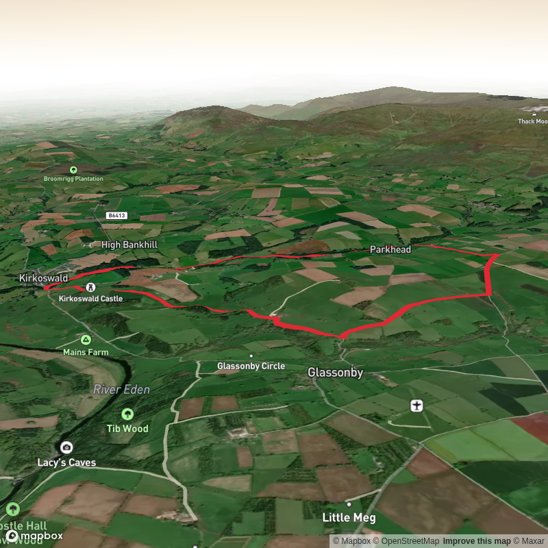 Kirkoswald Castle circular