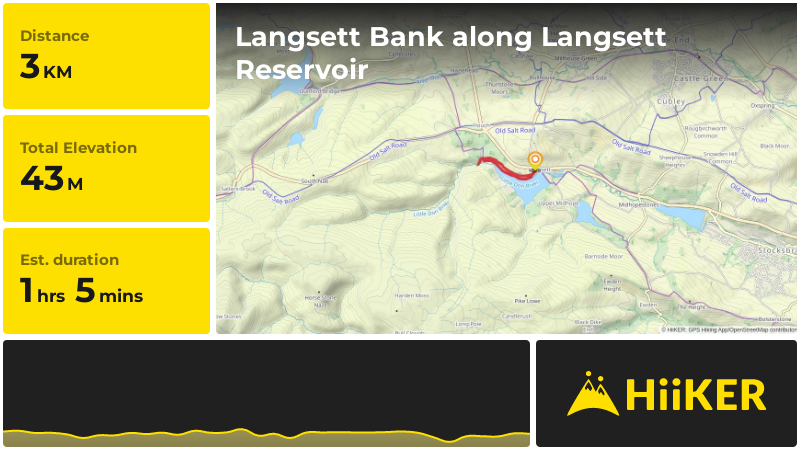 Langsett Bank along Langsett Reservoir | Barnsley | England