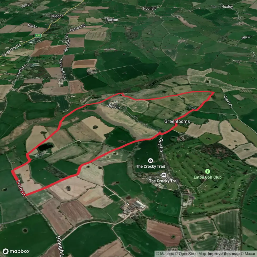 An image depicting the trail Mill Walk - Orange and its surrounding area.