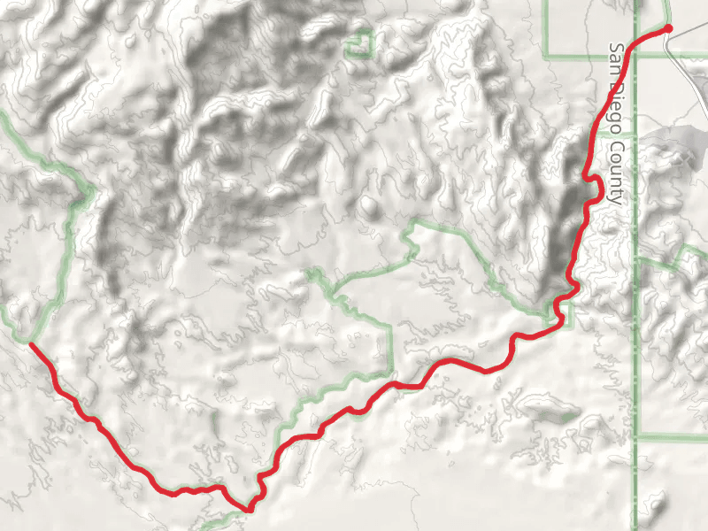 Fish Creek Wash Trail