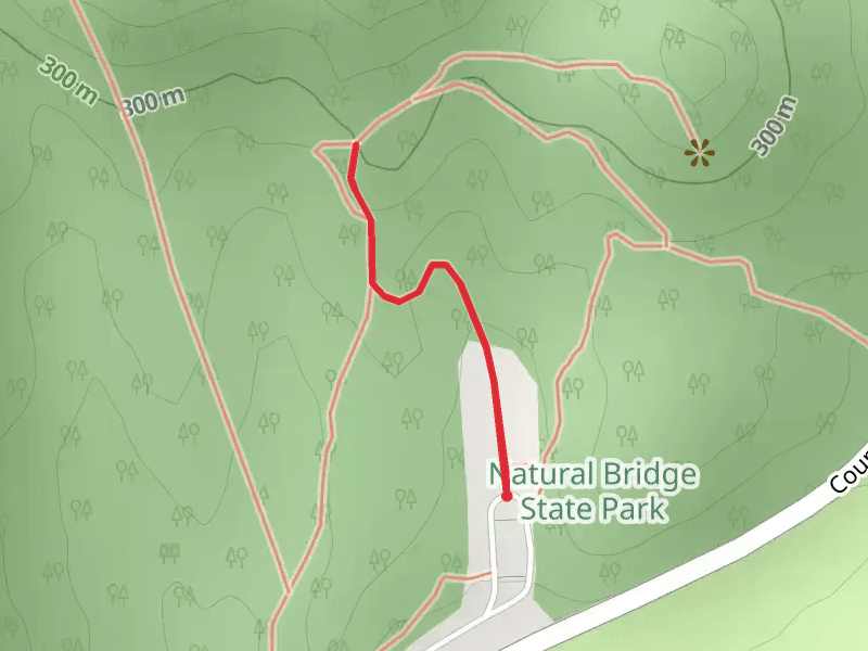 Natural Bridge State Park Short Walk
