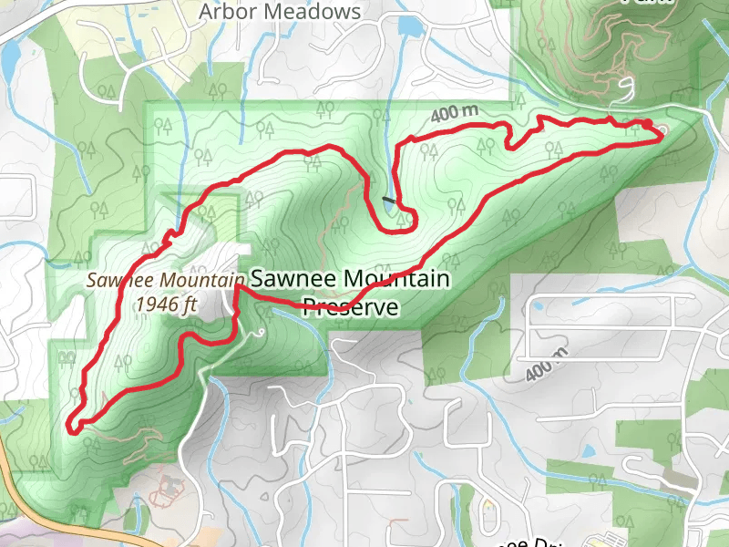 Hilltop, Mountainside and Ridgeline Loop Trail