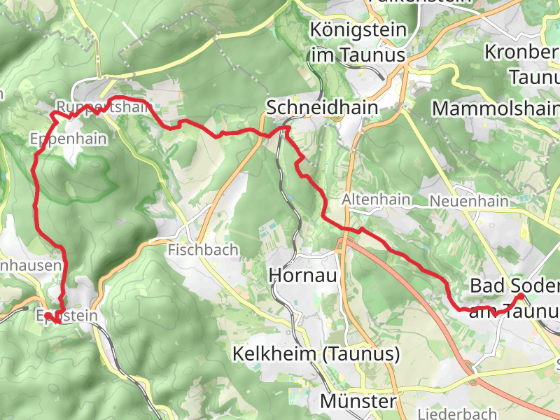 Bad Soden to Eppstein Walk