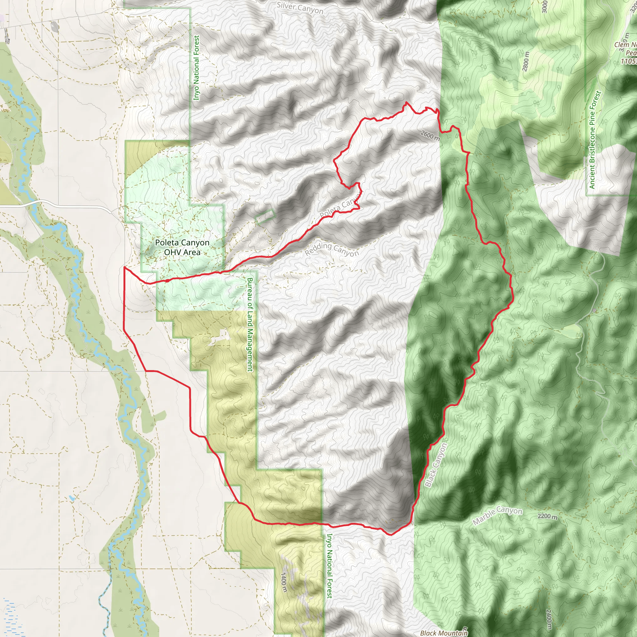 Geiger Canal and Inyo National Forest Loop | Inyo County | California