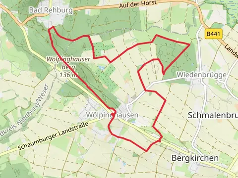 Wanderroute Wölpinghausen