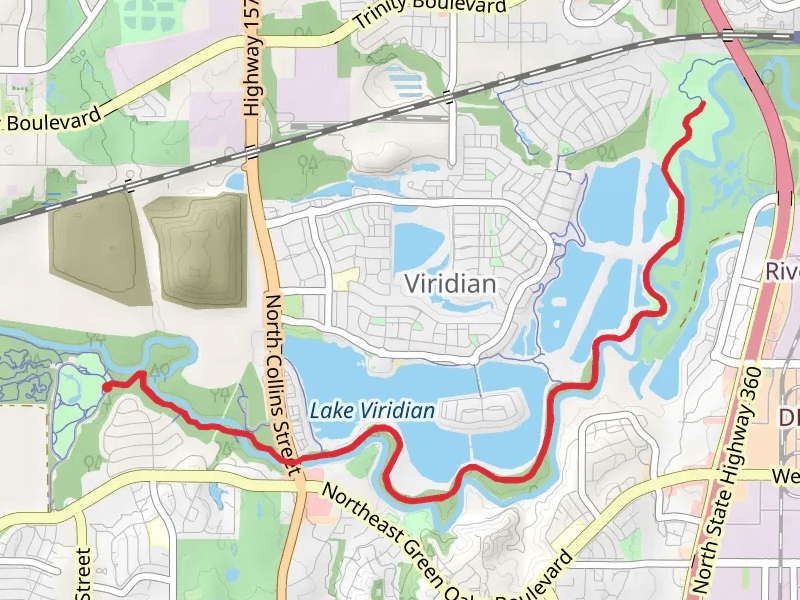 Lake Viridian - River Legacy Trail East