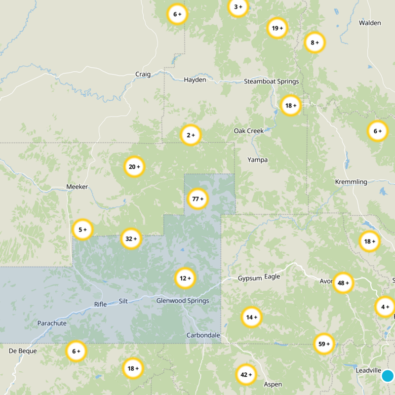 Garfield County Static Map