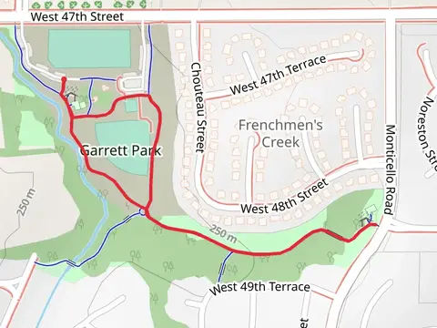 Garrett Park Ball Field Loop