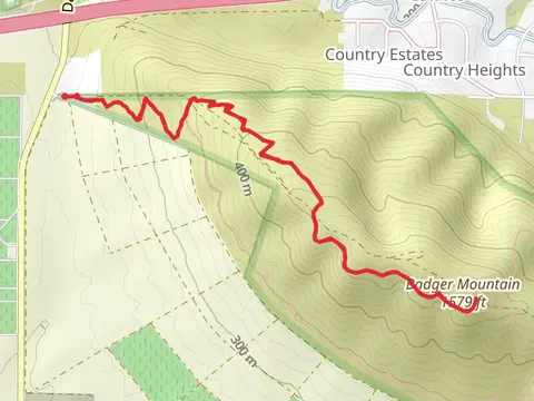 Badger Mountain via SKyline Trail